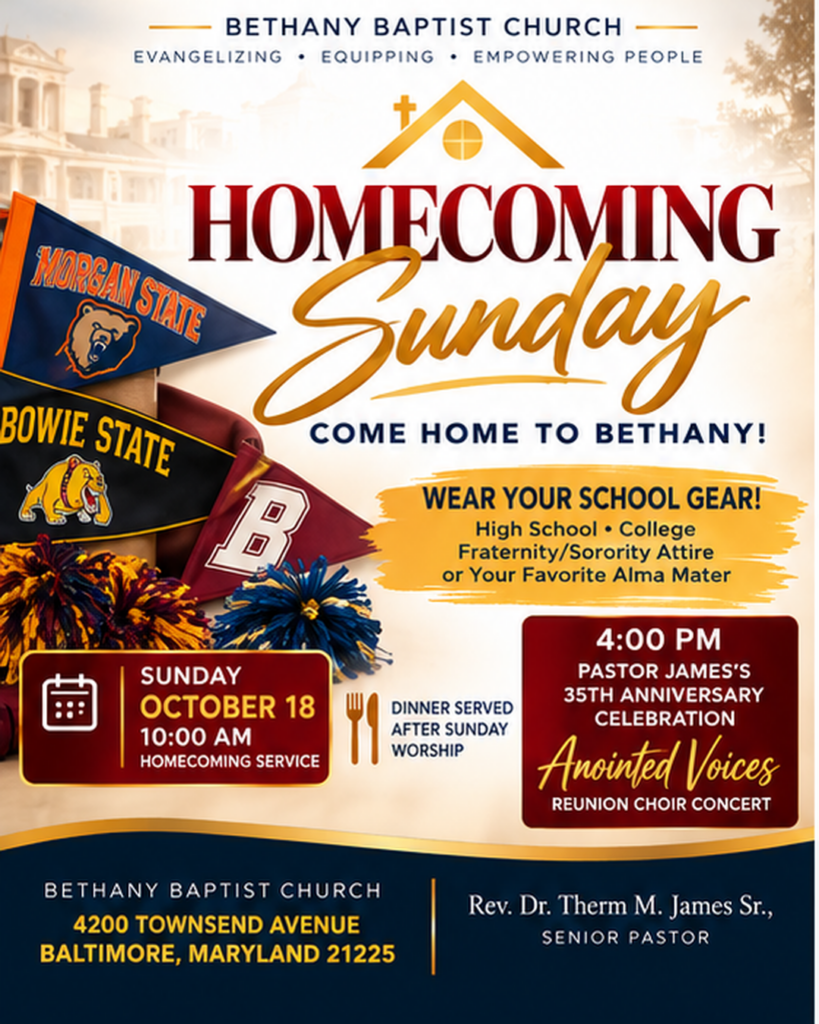 Homecoming Sunday